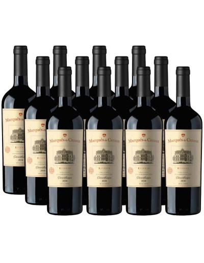 Pack 12 Cabernet Sauvignon, Reserva, Marques de Cazaux Bestias Wines - 1