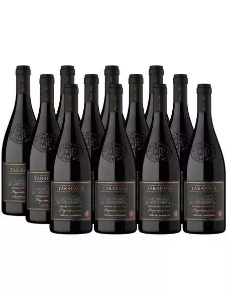 Pack 12 Cabernet Sauvignon, Etiqueta Negra, Tarapacá, Viña San Pedro