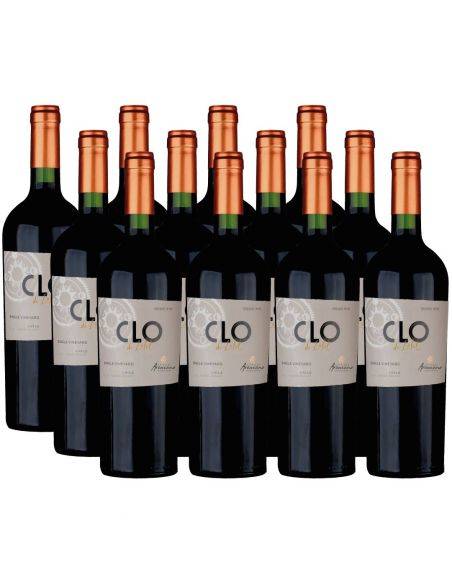 Pack 12 vinos Clos de Lolol, Ensamblaje Tinto, Orgánico, Viña Francois Lurton