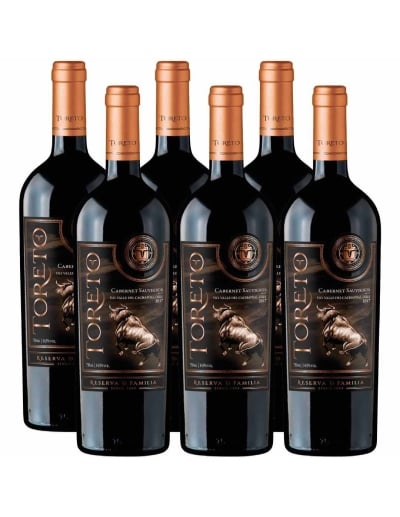 Pack 6 Cabernet Sauvignon Reserva de Familia, Toreto, Bestias Wines