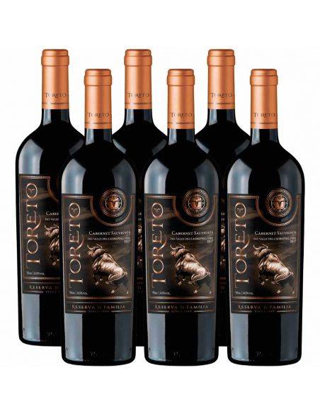 Pack 6 Cabernet Sauvignon Reserva de Familia, Toreto, Bestias Wines