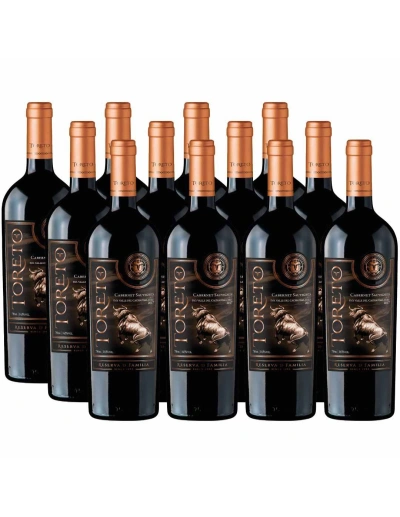 Pack 12 Cabernet Sauvignon Reserva de Familia, Toreto, Bestias Wines