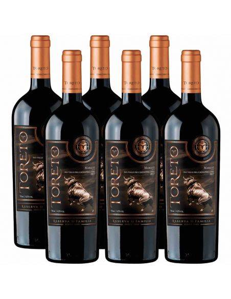 Pack 6 Merlot Reserva de Familia, Toreto, Bestias Wines