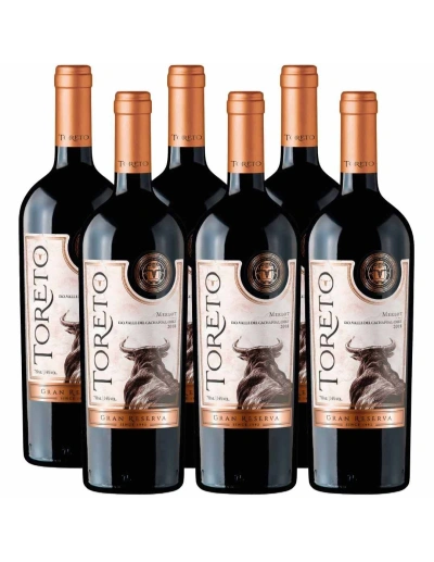 Pack 6 Merlot Gran Reserva Toreto, Bestias Wines