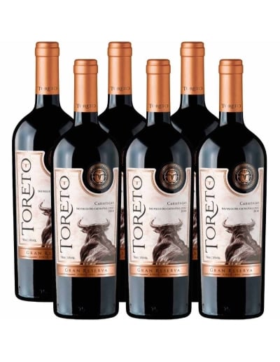 Pack 6 Carmenere Gran Reserva Toreto, Bestias Wines