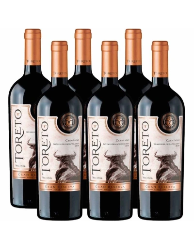 Pack 6 Carmenere Gran Reserva Toreto, Bestias Wines