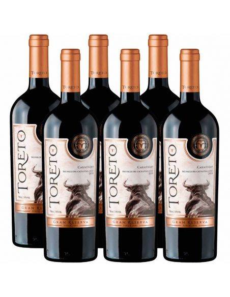 Pack 6 Carmenere Gran Reserva Toreto, Bestias Wines