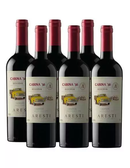 Pack 6 Carmenere, Reserva, Cabina 56