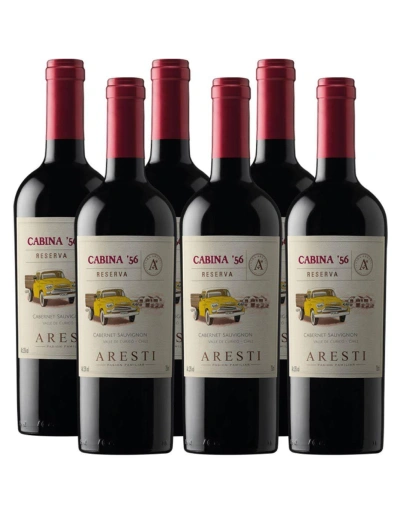 Pack 6 Cabernet Sauvignon, Reserva, Cabina 56