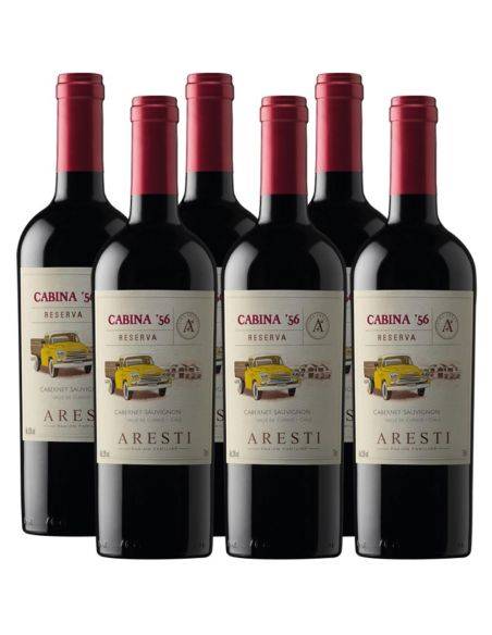 Pack 6 Cabernet Sauvignon, Reserva, Cabina 56