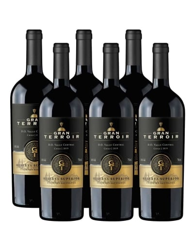 Pack 6 Cabernet Sauvignon, Gran Terroir Reserva Superior, Bestias Wines
