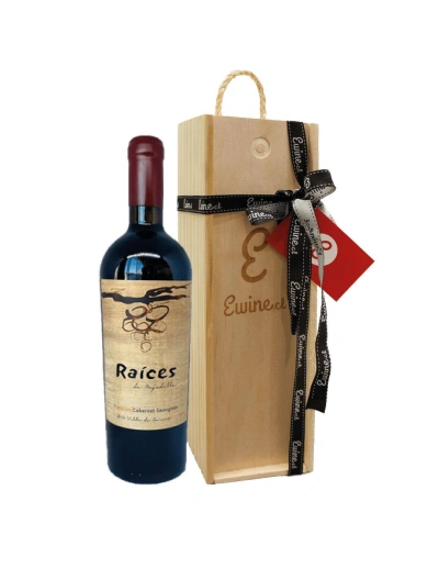 Cabernet Sauvignon, Premium, Raíces, Viña Las Pitras, con caja
