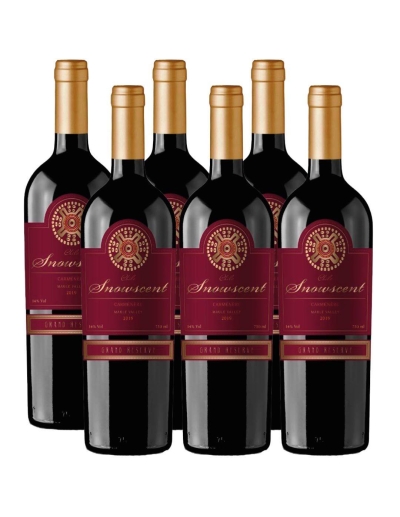Pack 6 Carmenere, Gran Reserva, Snowcent