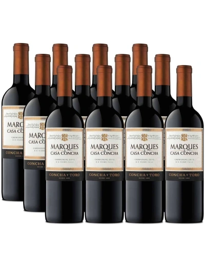 Pack 12 Carmenere, Marques de Casa Concha, Viña Concha y Toro