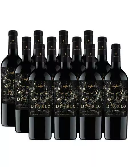 Pack 12 Cabernet Sauvignon, Gran Reserva, Diablo Black