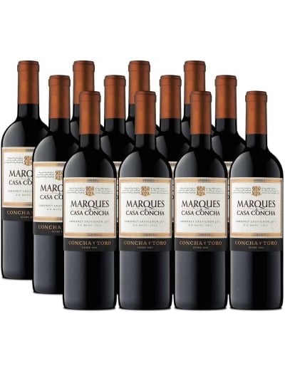 Pack 12 Cabernet sauvignon, Marques de Casa Concha, Viña Concha y Toro