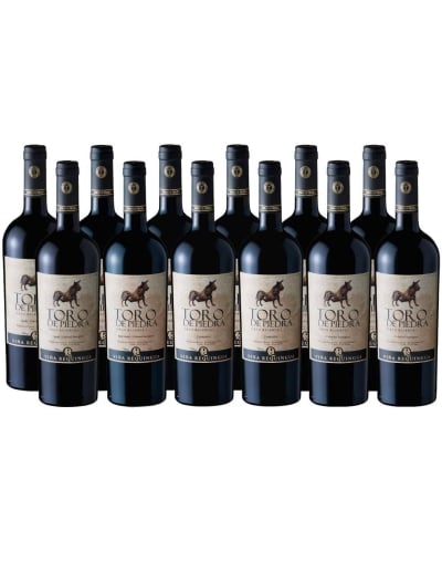 Pack 12 bot Mix Toro de Piedra, Viña Requingua