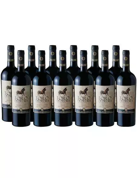 Pack 12 bot Mix Toro de Piedra, Viña Requingua