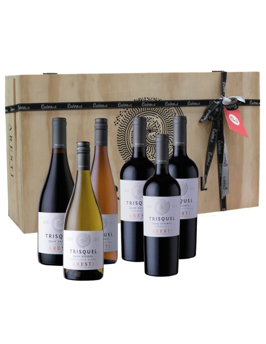 Maleta 6 vinos mix Gran Reserva Trisquel