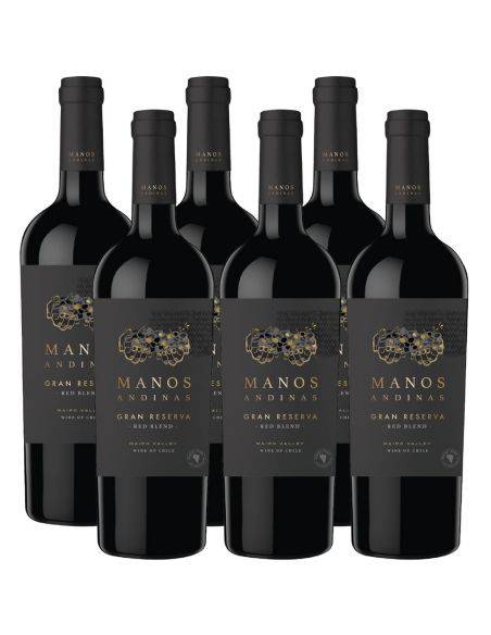 Pack 6 Ensamblaje, Gran Reserva, Manos Andinas, Trasiego Wines