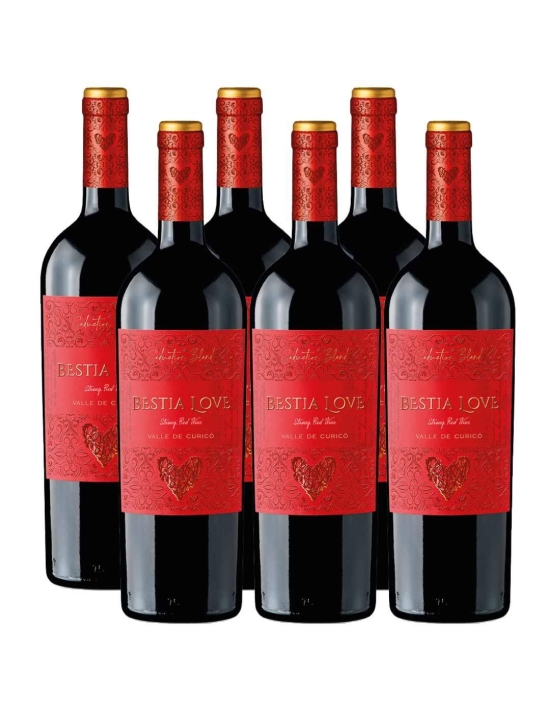 Pack 6 Bestia Love, Red Blend, Bestia Wines - 1