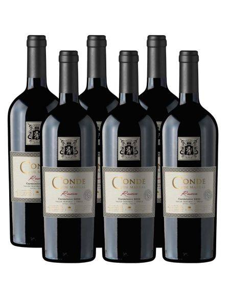 Pack 6 Carmenere, Reserva, Conde de Marras