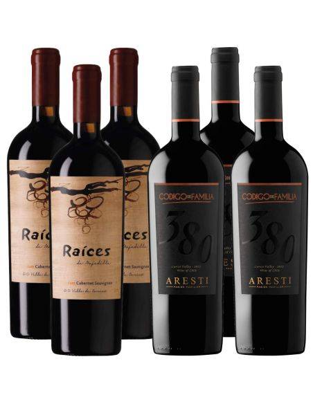 Pack 6 Mix Premium Código 380 y Raíces