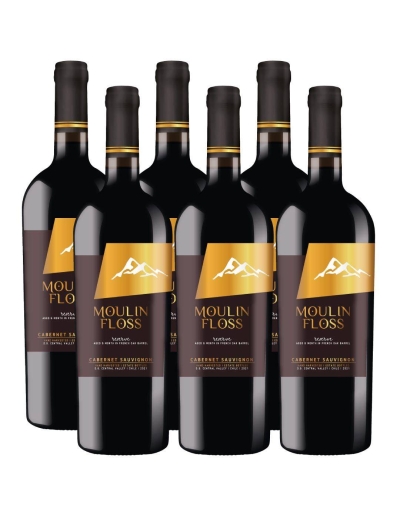 Pack 6 Cabernet Sauvignon, Gran Selección, Reserva, Moulin Floss