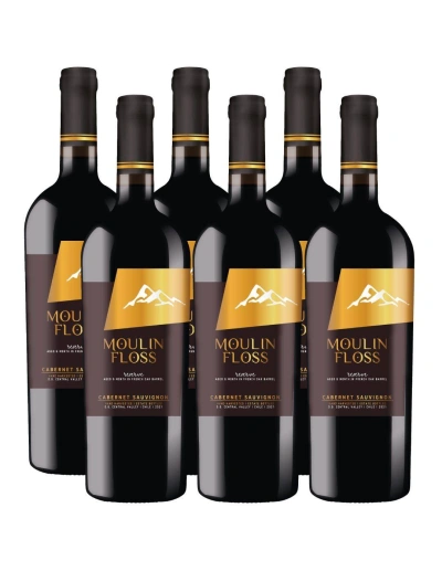 Pack 6 Cabernet Sauvignon, Gran Selección, Reserva, Moulin Floss