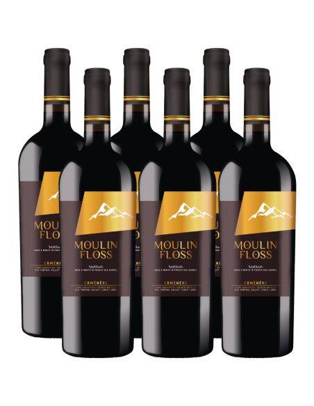 Pack 6 Carmenere, Gran Selección, Reserva, Moulin Floss
