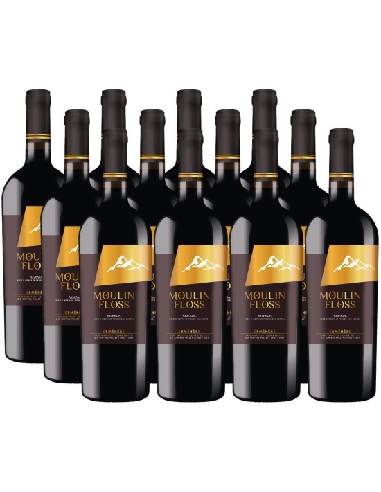 Pack 12 Carmenere, Gran Selección, Reserva, Moulin Floss