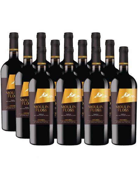 Pack 12 Carmenere, Gran Selección, Reserva, Moulin Floss