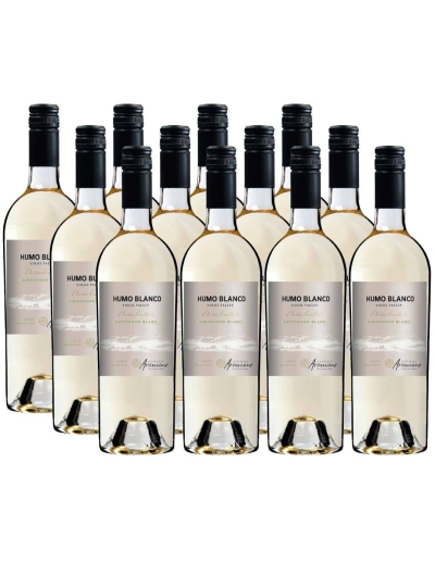 Pack 12 vinos Sauvignon Blanc, Humo Blanco, Viña Francois Lurton