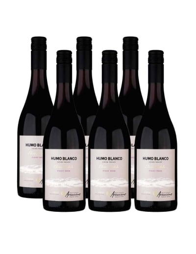 Pack 6 vinos Pinot Noir, Humo Blanco, Viña Francois Lurton