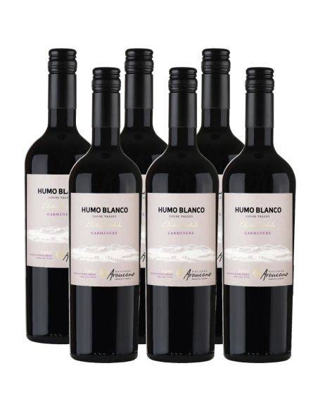 Pack 6 Carmenere, Gran Reserva, Humo Blanco