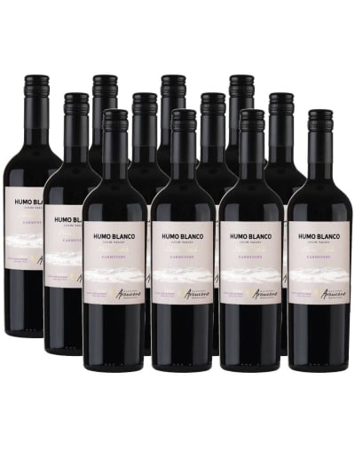 Pack 12 Carmenere, Gran Reserva, Humo Blanco