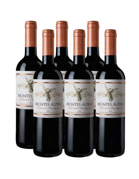 Pack 6 Cabernet Sauvignon, Premiun, Montes Alpha, Viña Montes