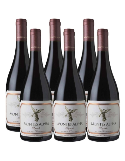 Pack 6 Syrah, Premiun, Montes Alpha, Viña Montes