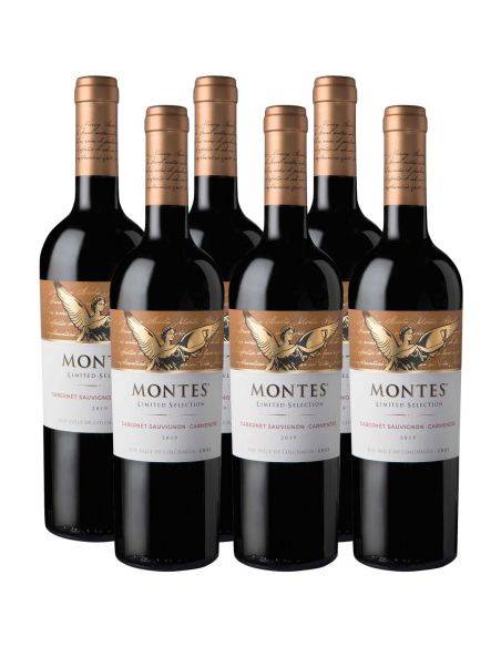Pack 6 Cabernet Sauvignon/Carmenere, Gran Reserva, Limited Selection, Viña Montes