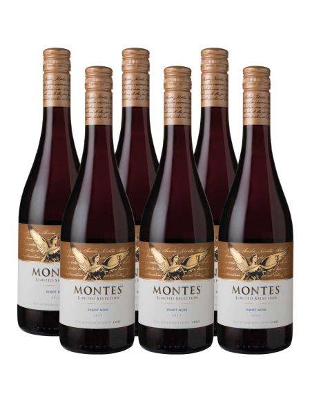 Pack 6 Pinot Noir, Gran Reserva, Limited Selection, Viña Montes