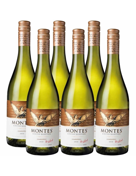 Pack 6 Sauvignon Blanc, Gran Reserva, Limited Selection, Viña Montes