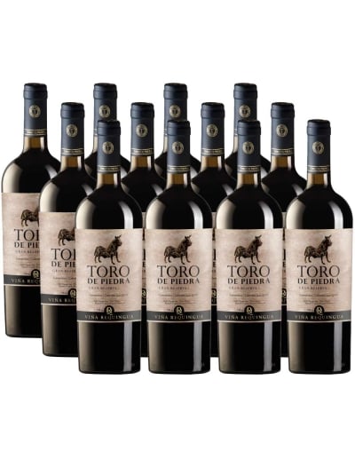 Pack 12 Carmenere/Cabernet Sauvignon, Gran Reserva, Toro de Piedra