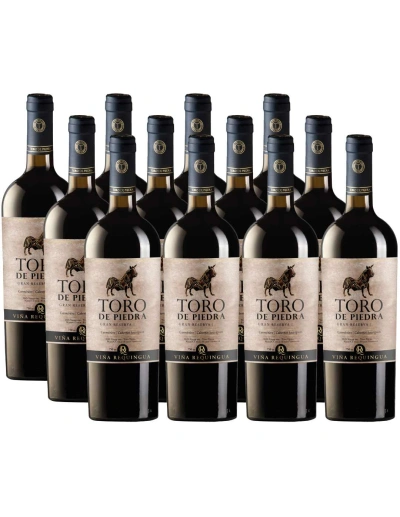 Pack 12 Carmenere/Cabernet Sauvignon, Gran Reserva, Toro de Piedra