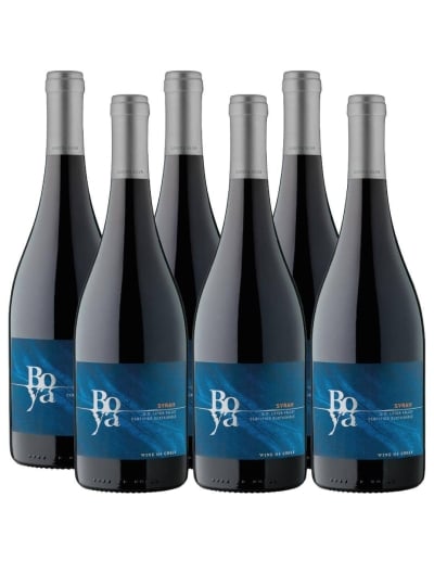 Pack 6 Syrah, Boya, Viña Garces Silva, Valle de Leyda