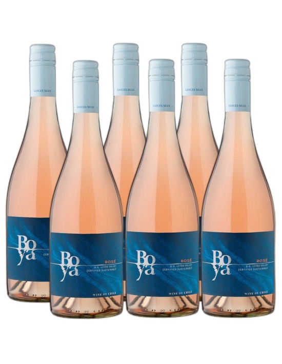 Pack 6 Rosé, Boya, Viña Garces Silva, Valle de Leyda