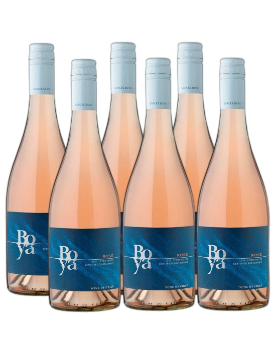 Pack 6 Rosé, Boya, Viña Garces Silva, Valle de Leyda