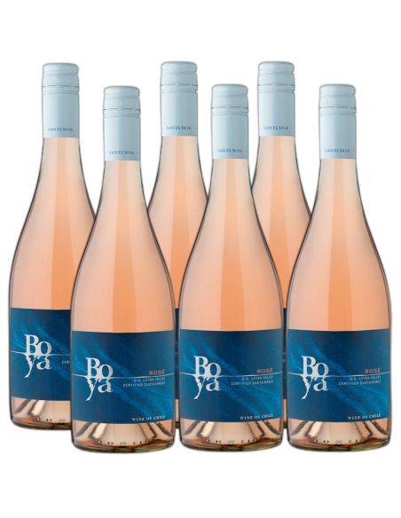 Pack 6 Rosé, Boya, Viña Garces Silva, Valle de Leyda