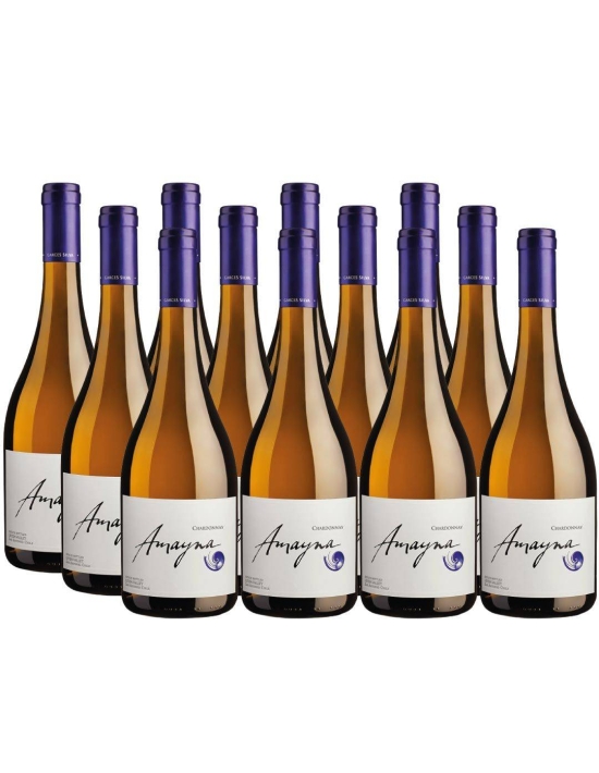 Pack vinos 12 Chardonnay Viña Garces Silva, Amayna