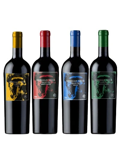 4 Vinos Caballo Loco Pack Mix