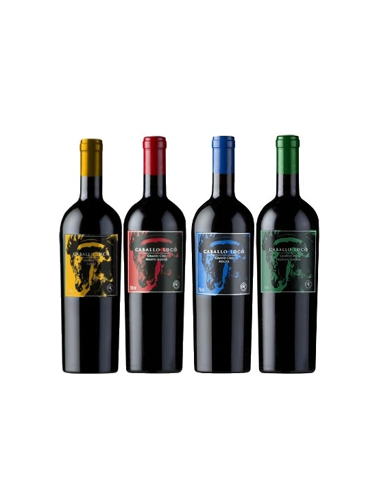 4 Vinos Caballo Loco Pack Mix